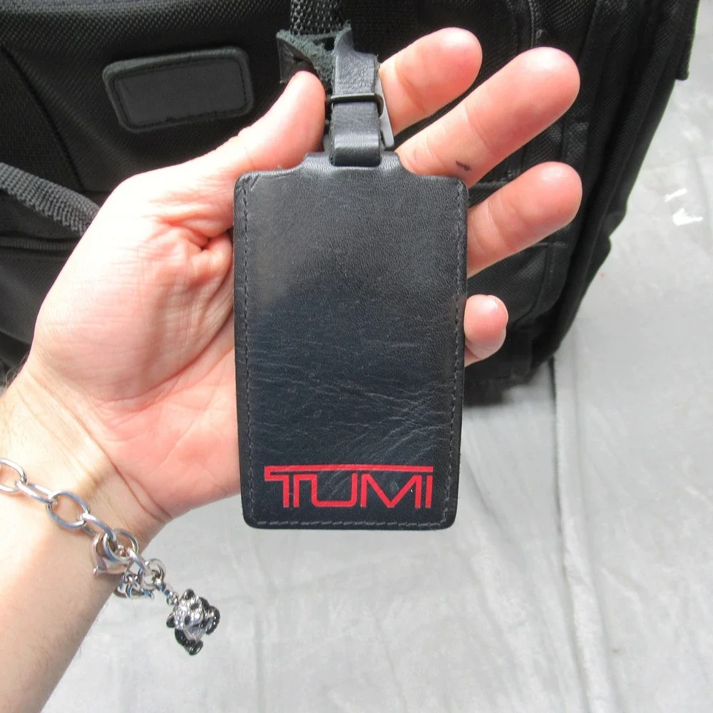 Tumi Briefcase Laptop Bag Ballistic‎ Nylon Wheeled Luggage Pad Expandable Handle
